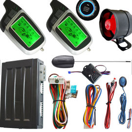 2 Way Smart Key System With Push Button Start , Alarm Automotive Security Systems
