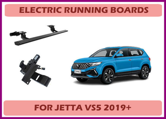 Automatisch terugtrekbaar aluminium elektrisch loopbord voor Jetta VS5 met LED-uitrusting
