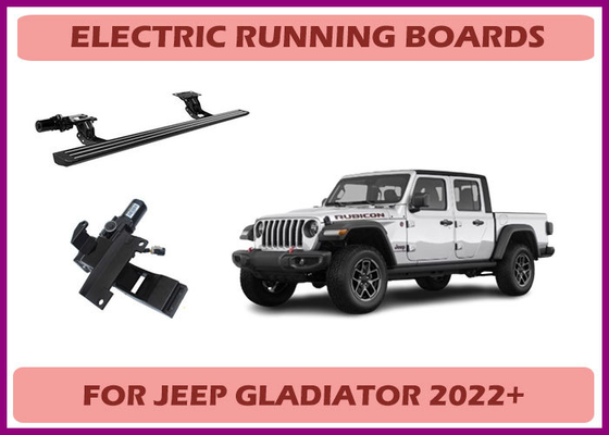 Jeep Gladiator Power Deploy Running Board met anti-slip en heavy-duty