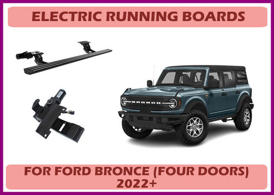 Ford Bronce Electric Side Steps Retractable Power Running Board met verbeterde bereikbaarheid