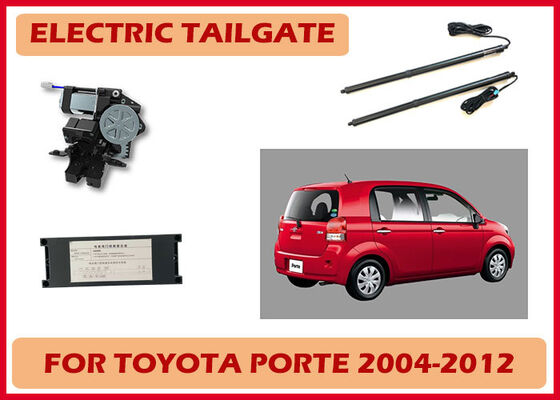 Toyota Porte Power achterklepliftsysteem met elektrische zuigkracht en voetsensor
